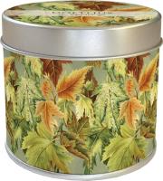 Zapachowa świeczka jesienne liście - zapach leśny. Wydawca: Skona Ting. SmakLiter.pl Opakowanie Zapachowa świeczka jesienne liście - zapach leśny