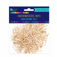 Opakowanie Zapałki kreatywne naturalne 500szt