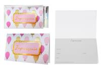 Opakowanie Zaproszenie baloniki 5szt