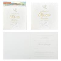 Opakowanie Zaproszenie Chrzest 5szt