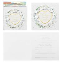 Opakowanie Zaproszenie Chrzest 5szt