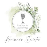 Opakowanie Zaproszenie Komunia (10szt)