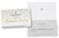 Opakowanie Zaproszenie Komunia (5szt)