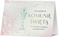 Opakowanie Zaproszenie Komunia (5szt)