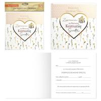 Opakowanie Zaproszenie Komunia 5szt