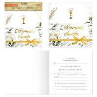 Opakowanie Zaproszenie Komunia (5szt)