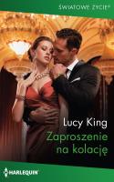 Zaproszenie na kolację. Autor: King Lucy. SmakLiter.pl Okładka książki Zaproszenie na kolację
