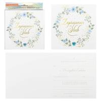 Opakowanie Zaproszenie Ślub 5szt