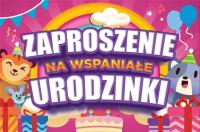 Opakowanie Zaproszenie Urodziny (10szt)