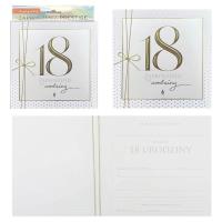 Opakowanie Zaproszenie Urodziny 18 5szt
