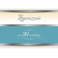 Opakowanie Zaproszenie Urodziny 30 ZT31 (10szt.)