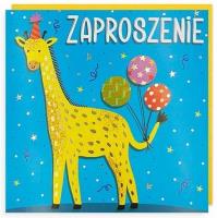 Opakowanie Zaproszenie Urodziny 5szt