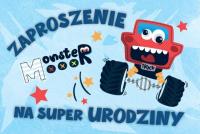 Opakowanie Zaproszenie Urodziny ZA-88 (10szt.)