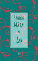 Żar w.2022. Autor: Marai Sandor. SmakLiter.pl Okładka książki Żar w.2022
