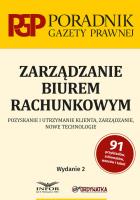 Zarządzanie biurem rachunkowym w.2. Autor: Krywko Elżbieta. SmakLiter.pl Okładka książki Zarządzanie biurem rachunkowym w.2