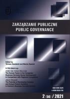 Opakowanie Zarządzanie Publiczne 2 (56) 2021