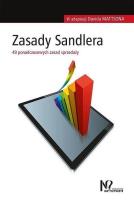 Zasady Sandlera. Autor: Mattson David. SmakLiter.pl Okładka książki Zasady Sandlera