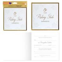 Opakowanie Zawiadomienie Ślub 5szt