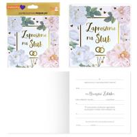 Opakowanie Zawiadomienie Ślub 5szt