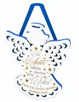 Zawieszka Anioł Boże Narodzenie. Wydawca: Kukartka. SmakLiter.pl Opakowanie Zawieszka Anioł Boże Narodzenie