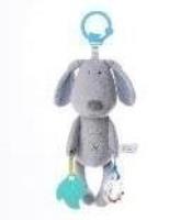 Zawieszka Pies Beniamin szary. Wydawca: Balibazoo. SmakLiter.pl Opakowanie Zawieszka Pies Beniamin szary