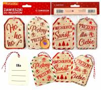 Opakowanie Zawieszki do prezentu ZPR-002 Boże Narodzenie