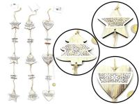 Opakowanie Zawieszki drewniane 3szt