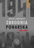 Okładka książki Zbrodnia ponarska 1941-1944