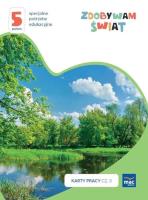 Zdobywam świat. Karty pracy c.3 wiosna/lato P.5. Autor: Justyna Hadryś. SmakLiter.pl Okładka książki Zdobywam świat. Karty pracy c.3 wiosna/lato P.5