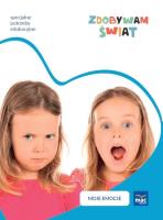 Zdobywam świat. Moje emocje. Autor: Justyna Hadryś. SmakLiter.pl Okładka książki Zdobywam świat. Moje emocje