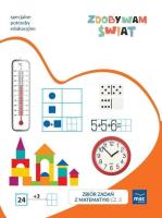 Zdobywam świat Zbiór zadań z matematyki Poziom B. Autor: Justyna Hadryś. SmakLiter.pl Okładka książki Zdobywam świat Zbiór zadań z matematyki Poziom B