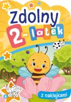 Zdolny 2-latek. Autor: Grabias Sabina, Myjak Joanna. SmakLiter.pl Okładka książki Zdolny 2-latek