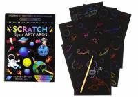 Opakowanie Zdrapywanka kolorowanka Kosmos