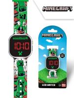 Zegarek LED z kalendarzem Minecraft MIN4181. Wydawca: Kids Euroswan. SmakLiter.pl Opakowanie Zegarek LED z kalendarzem Minecraft MIN4181