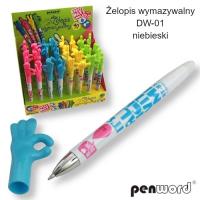 Opakowanie Żelopis wymazywalny niebieski (40szt)