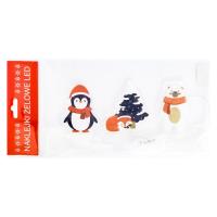 Żelowe naklejki dekoracyjne LED Zimowe zwierzątka. Autor: Brak. SmakLiter.pl Okładka książki Żelowe naklejki dekoracyjne LED Zimowe zwierzątka