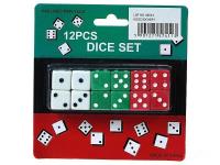 Opakowanie Zestaw 12 kości do gry