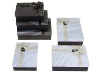 Opakowanie Zestaw 3 pudełek ozdobnych