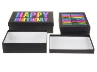 Opakowanie Zestaw 3 pudełek ozdobnych