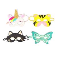 Opakowanie Zestaw 4 brokatowych masek