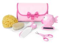 Opakowanie Zestaw akcesoriów do higieny i kąpieli różowy 0m+