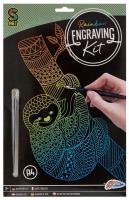 Opakowanie Zestaw artystyczny do zdrapywania A4