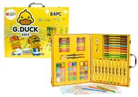 Opakowanie Zestaw artystyczny w walizce Kaczka żółta 84el