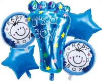 Zestaw balonów Boy 6el. Wydawca: GoParty. SmakLiter.pl Opakowanie Zestaw balonów Boy 6el