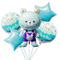 Opakowanie Zestaw balonów foliowych It's a Boy 5szt