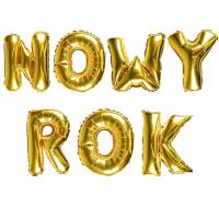 Opakowanie Zestaw balonów foliowych Nowy Rok