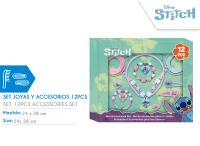 Zestaw biżuterii i akcesoriów do włosów Stitch 12 elementów ST00102. Wydawca: Kids Euroswan. SmakLiter.pl Opakowanie Zestaw biżuterii i akcesoriów do włosów Stitch 12 elementów ST00102