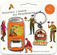 Opakowanie Zestaw brelok + otwieracz Chodź na grzyby