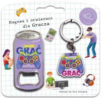 Opakowanie Zestaw brelok + otwieracz dla gracza