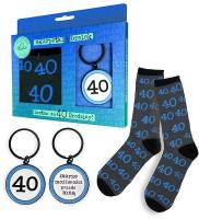Opakowanie Zestaw brelok + skarpetki Happy-40M